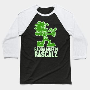 RaggaMuffinRascalz green Baseball T-Shirt